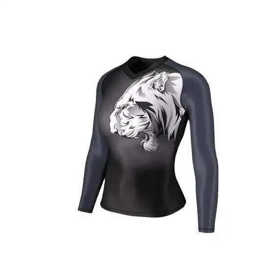 Top Selling Printed Custom Rash Guard Mma Bjj Surf Rash Guard Long Sleeve Rash Guard Bjj Mma