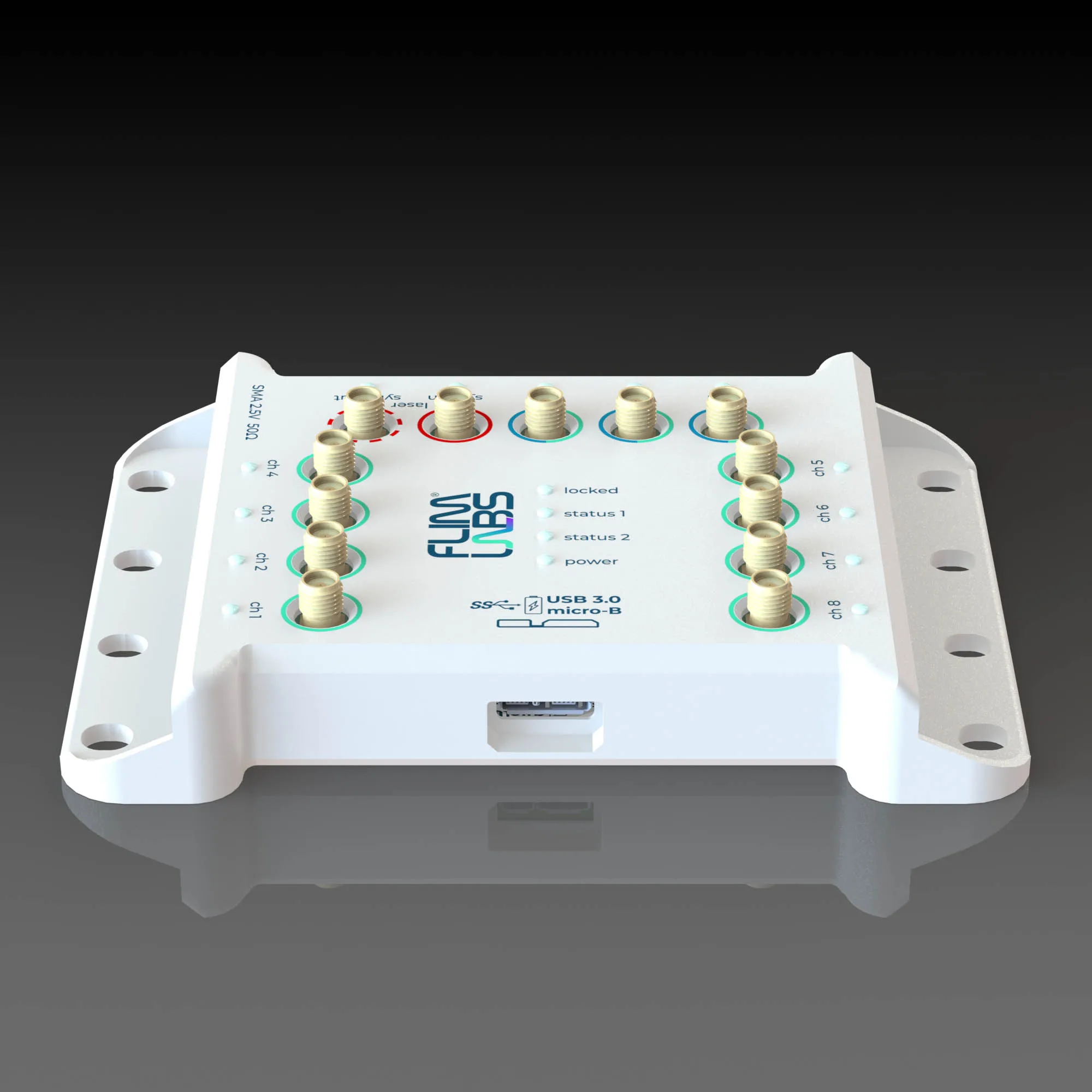 4 Channels Optical Time Resolved Fluorescence Lifetime Spectroscopy