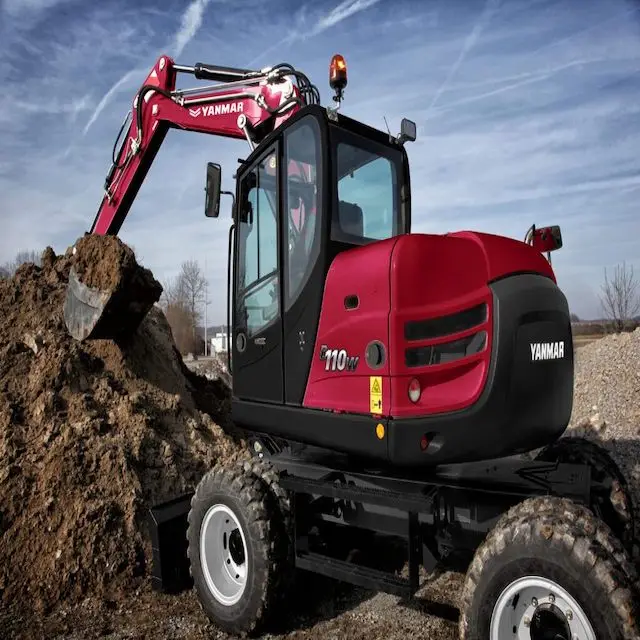 Yanmar B110w Ekskavator Roda Ekskavator Berat Produk Murah Harga Bagus