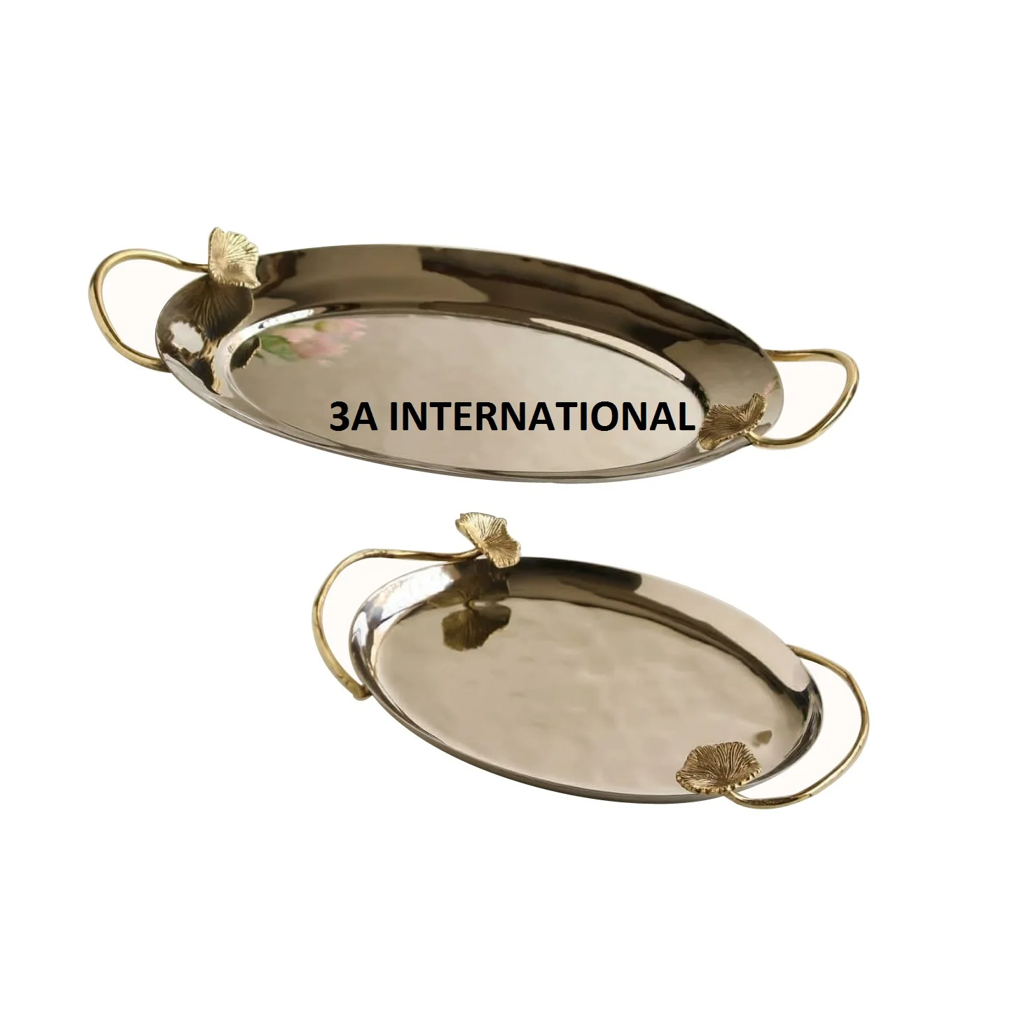 Classic Design Wooden Serving Tray For Restaurant Cafe Hotels Usage Serving Dishes Coffee