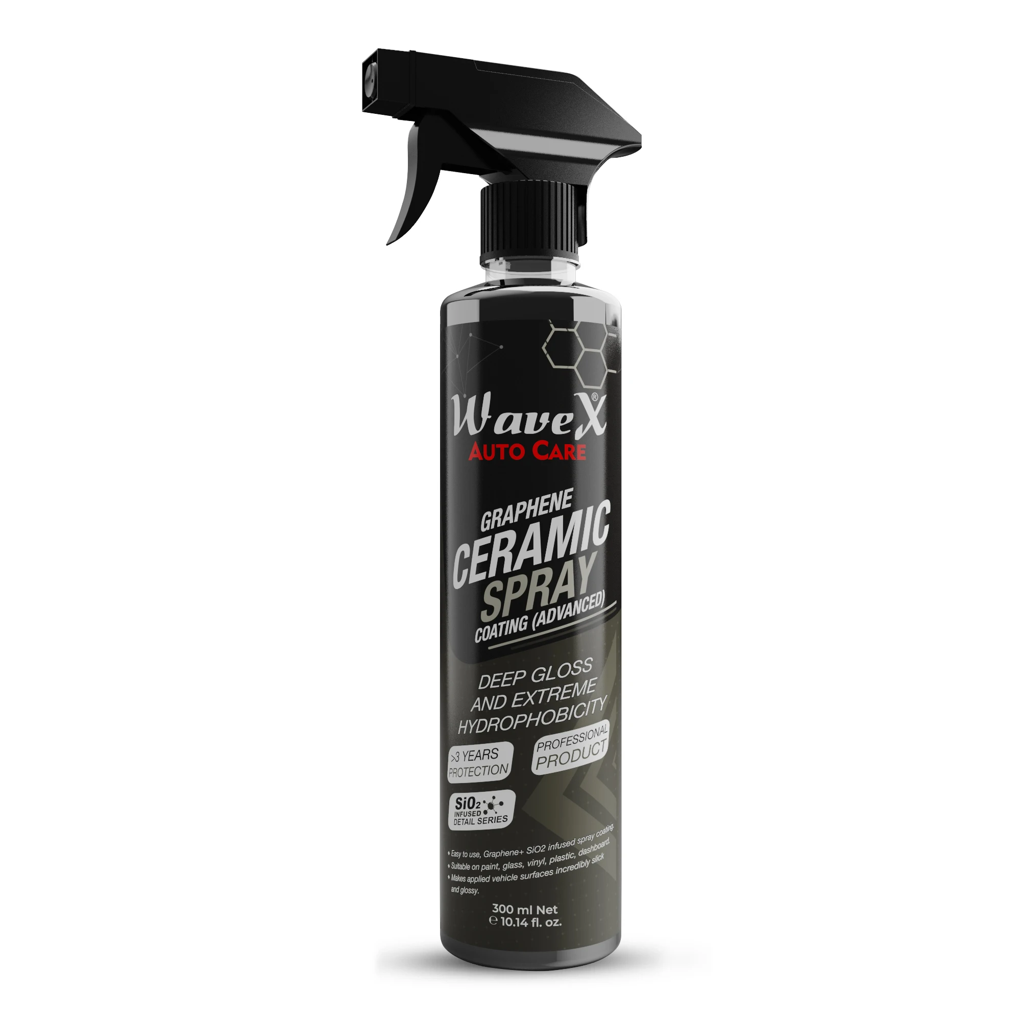 Advanced Graphene Ceramic Spray Coating 300ml | Adds Extreme Gloss ...