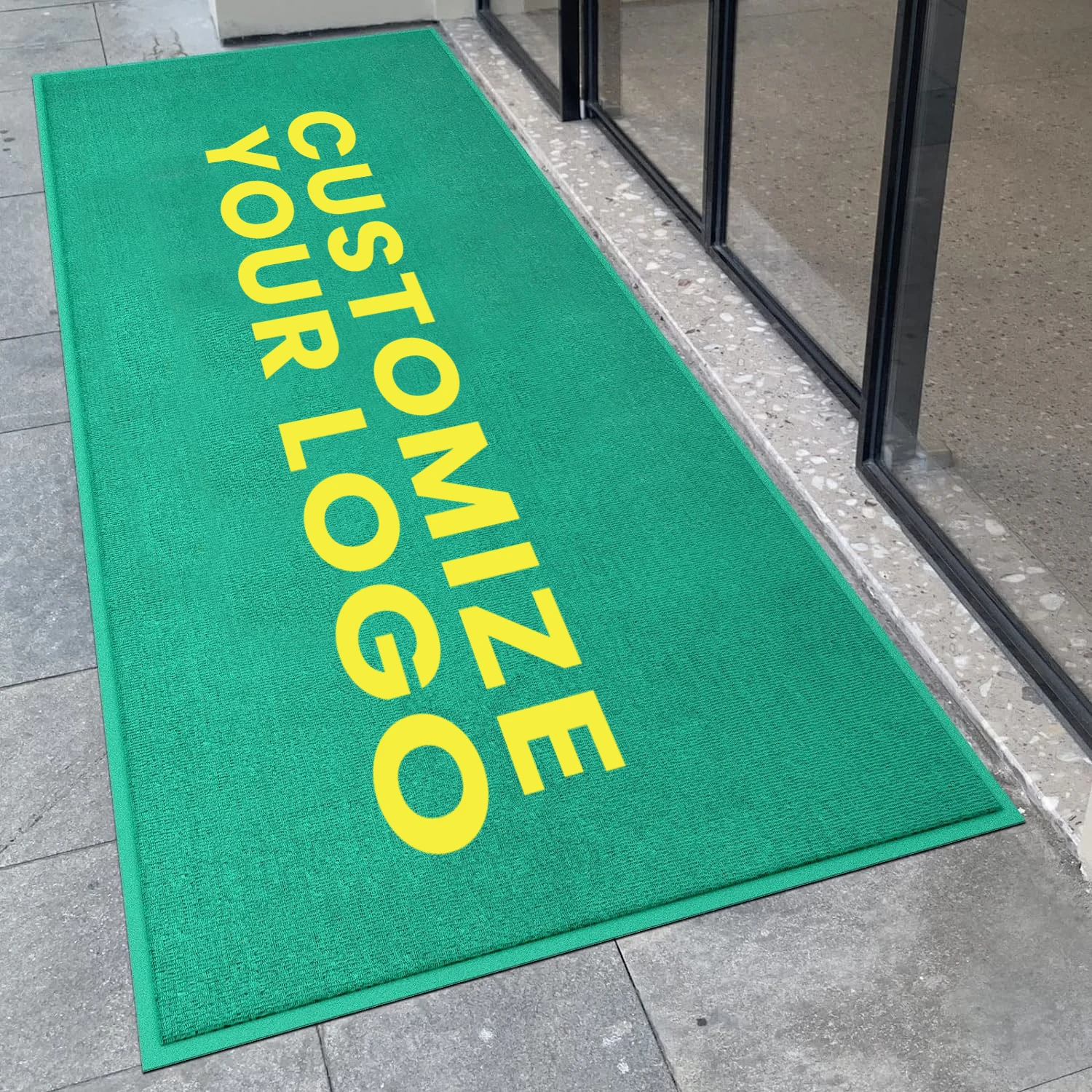 Custom Commercial Door Mats Antislip Entryway Carpets Personalized Logo Thick Indoor Outdoor