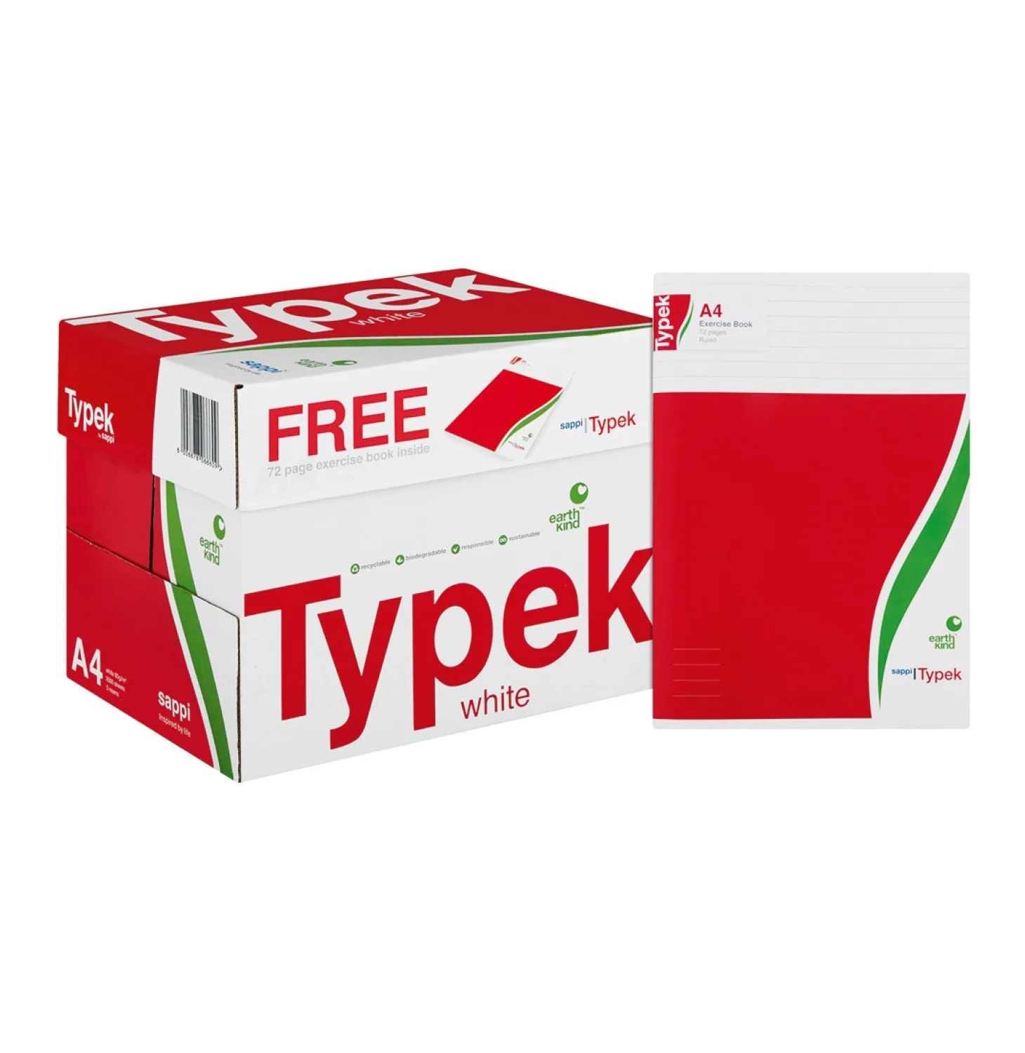 Typek Photocopy Printing A4 Copy Paper 80gsm 75gsm 70gsm A3 Typek White ...