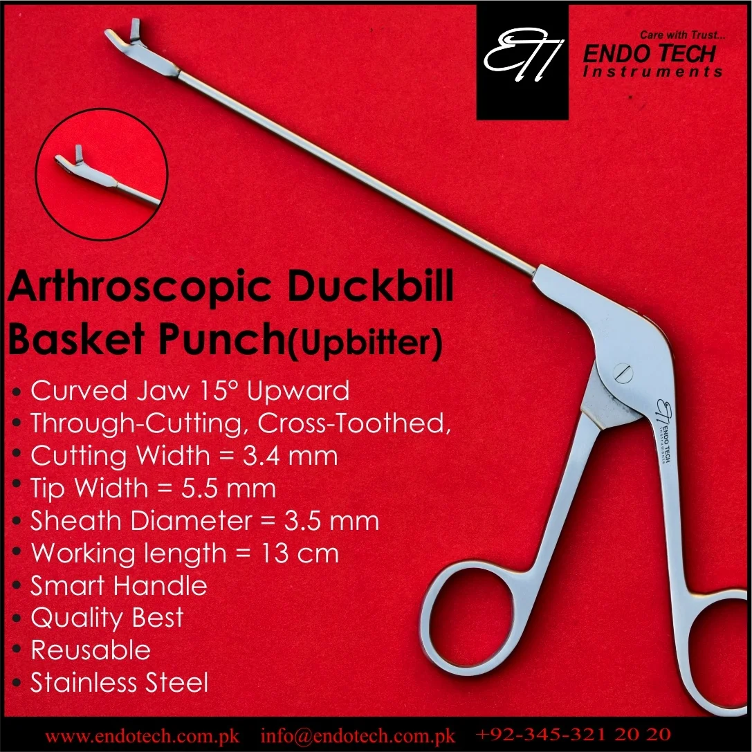 Knee Arthroscopy Instruments Arthroscopic Forceps Arthroscopy Basket