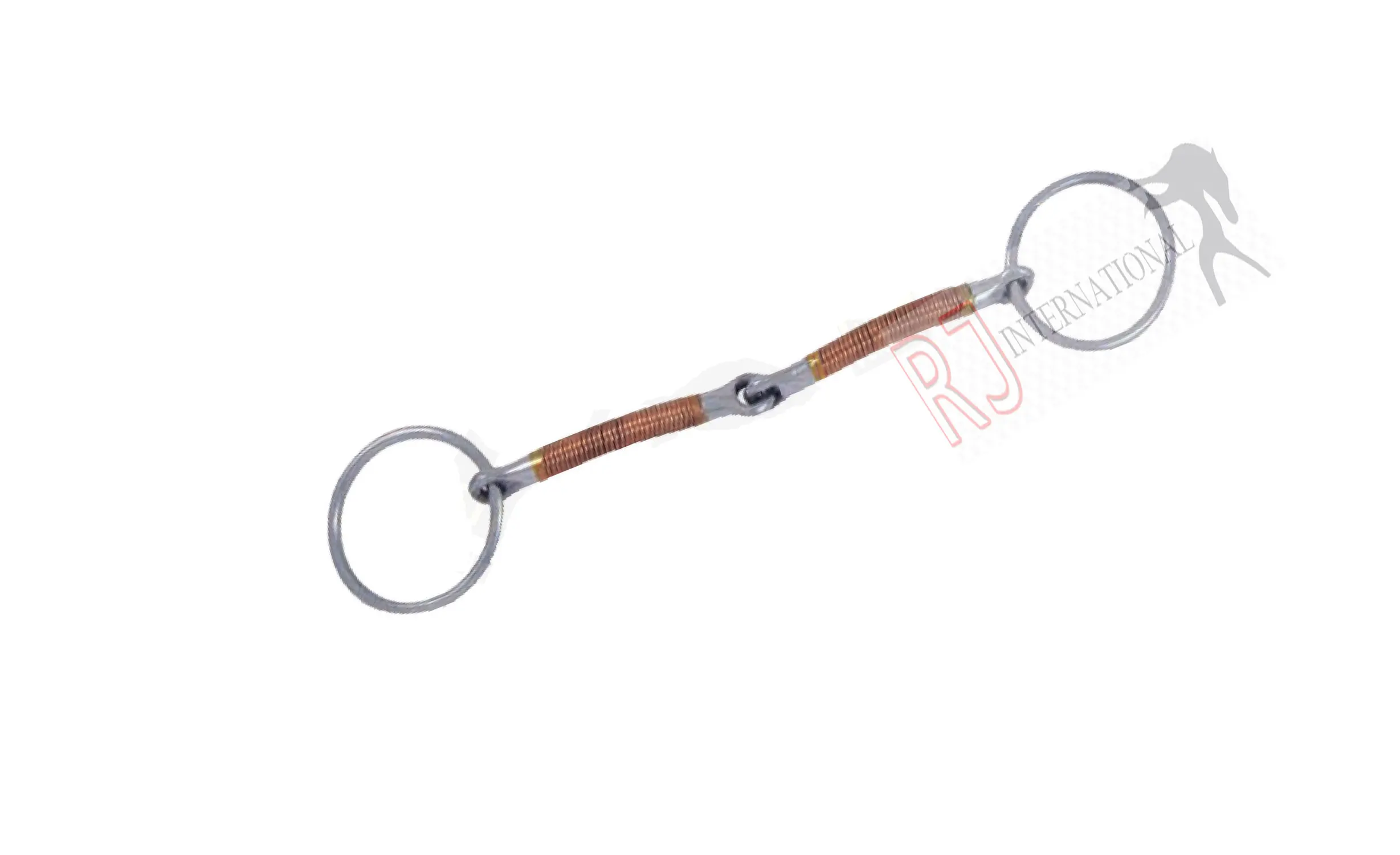 Bradoons With Copper Wire Wrapped Mouth Horse Bits Bits By Riaz Jamal