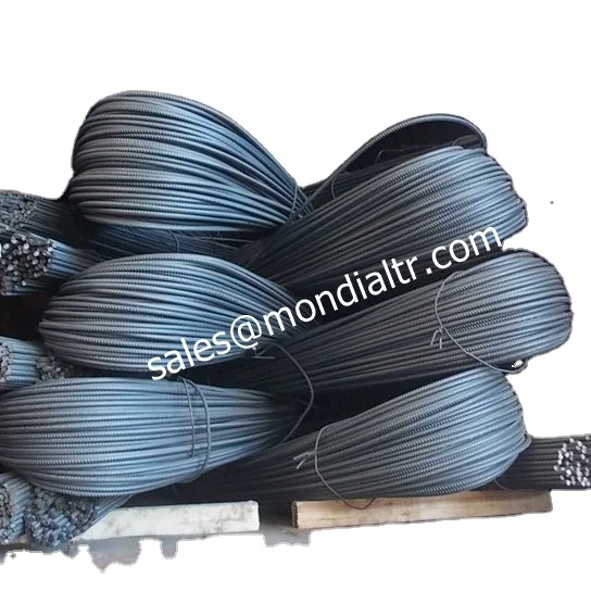 A706 Rebar Epoxy Coated Reinforcing Deformed Steel Bar For Construction