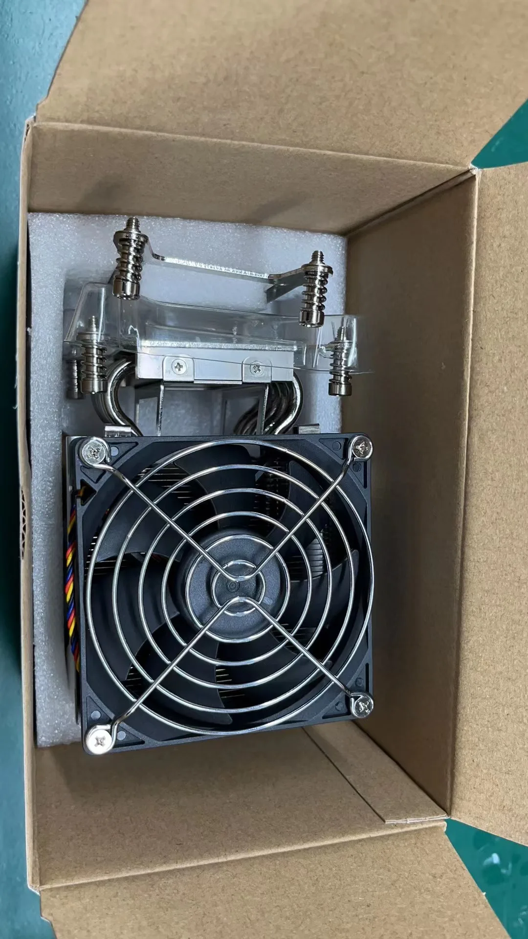 Supermicro Snkp0068ap4 205w 4 Heat Pipe Lga 3647 2u Square Active Cpu