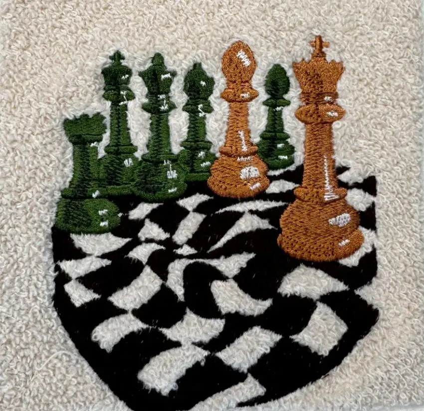 Chenille and Flat Embroidery Mixed Patch — RX Custom Patch Factory