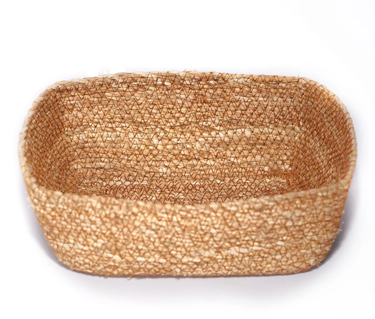 Standard Quality Natural Friendly Round Sea Grass Basket Customized Moq