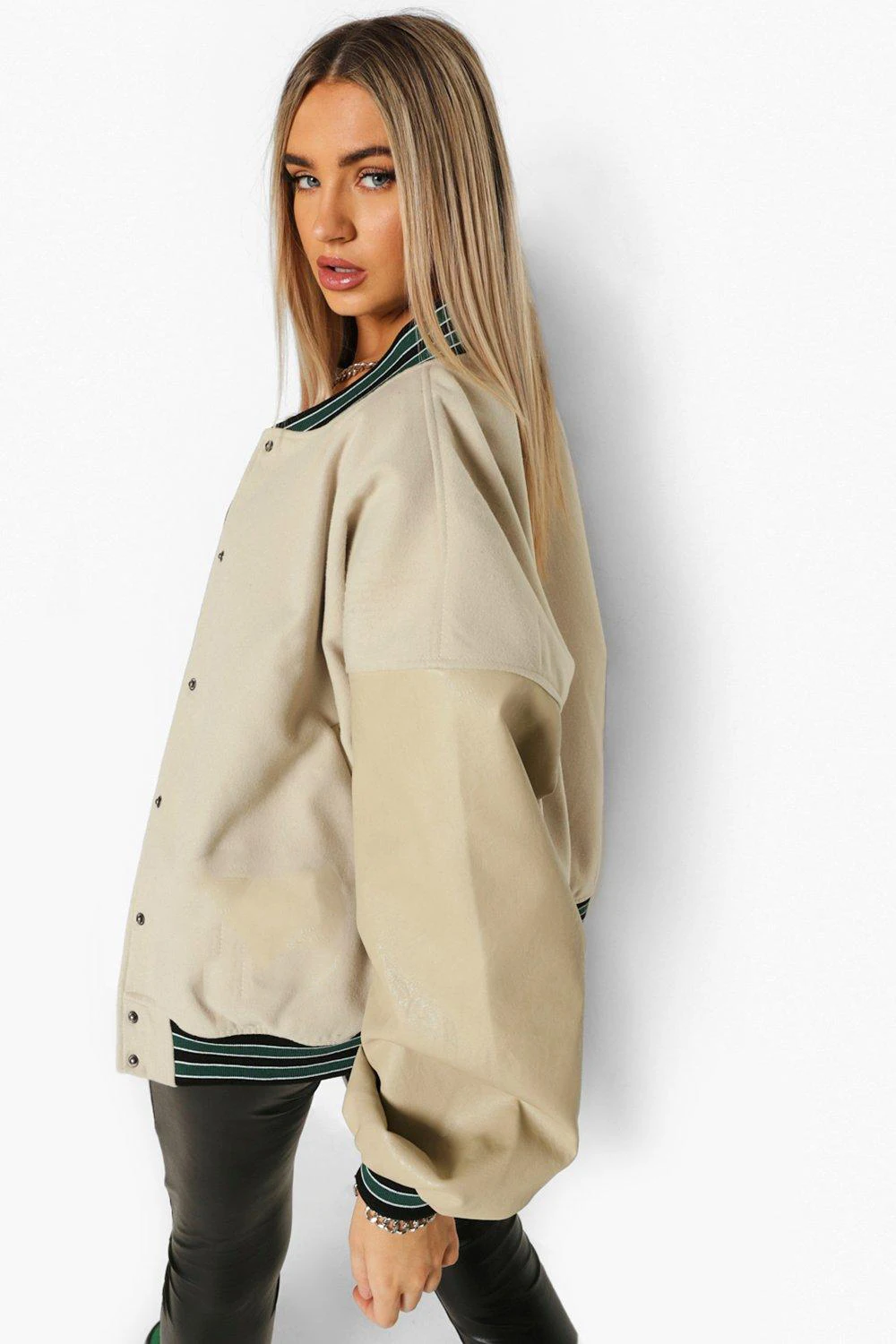 Plus Size Varsity Jacket Light Weight Custom Design Embroidery 2023