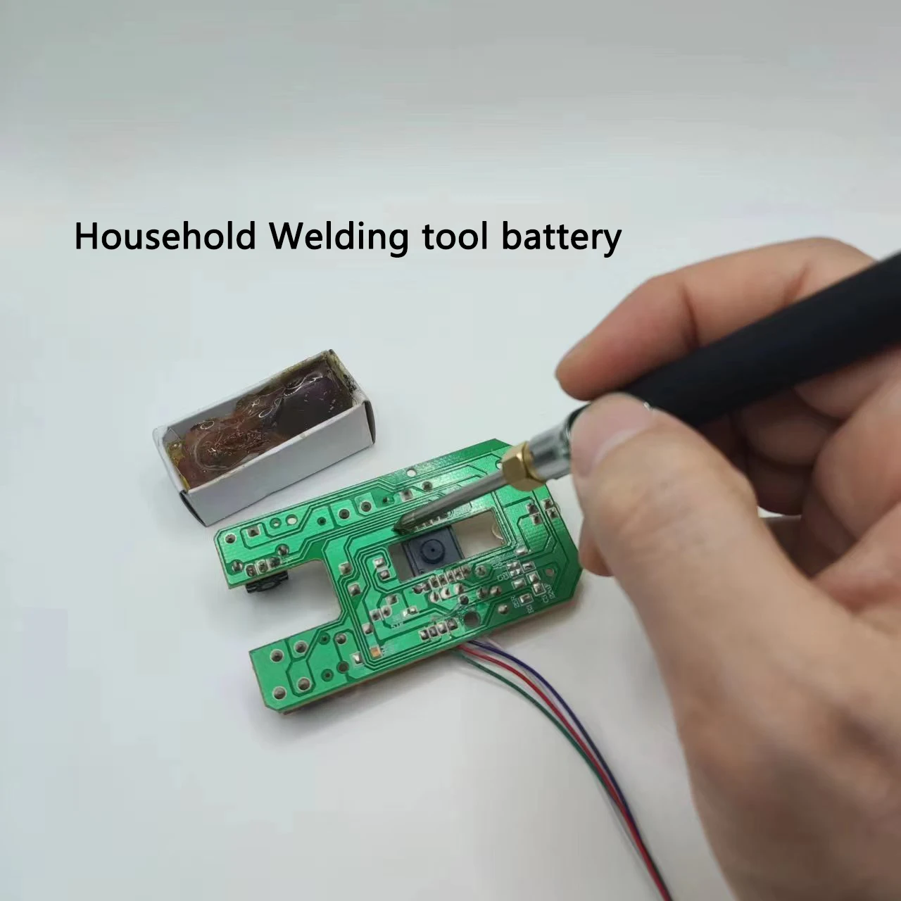 Jr Portable Electric Soldering Iron Battery With Usb Charging Head