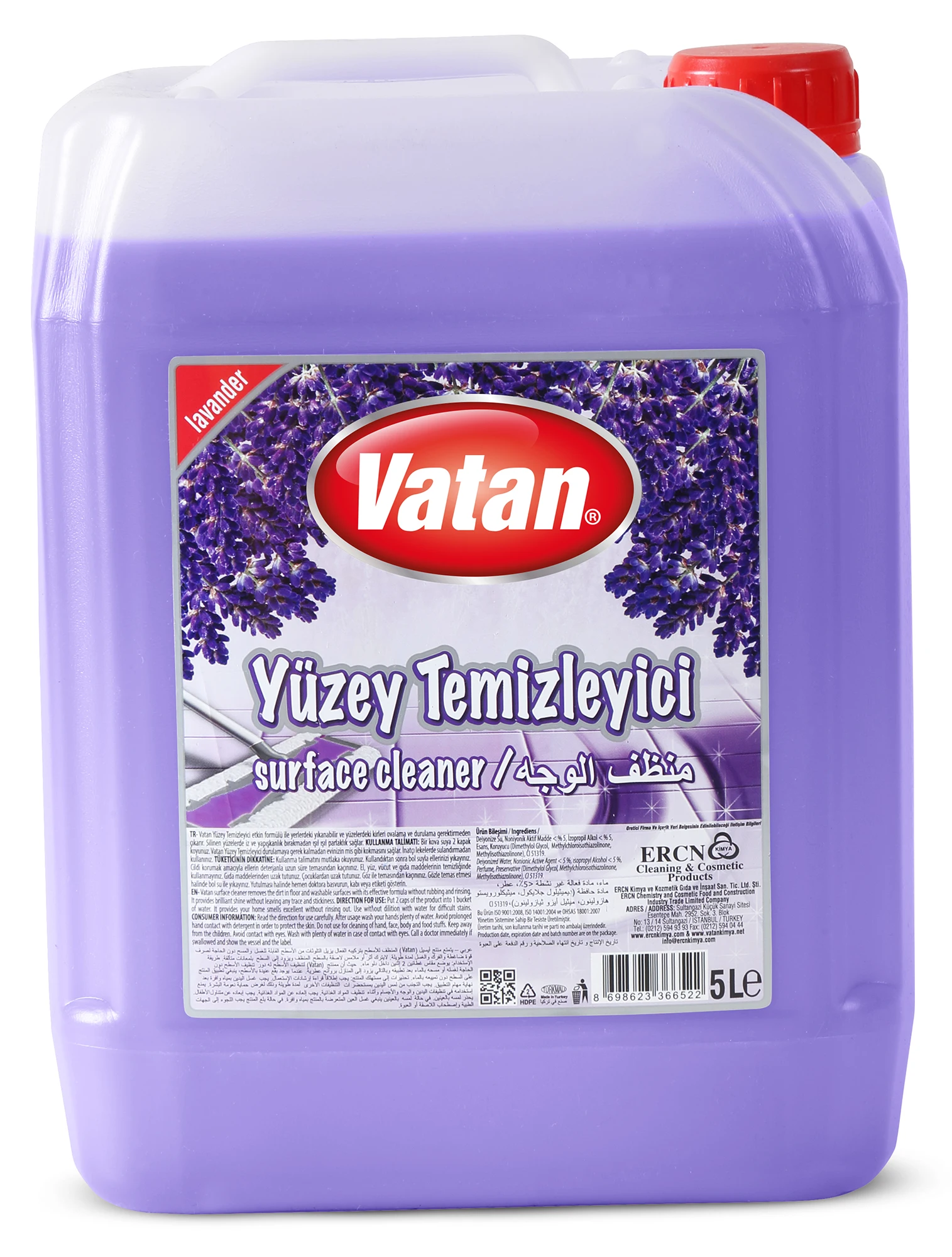 Vatan Surface Cleaner 1 Liter High Quality Oem Super Bright Surface