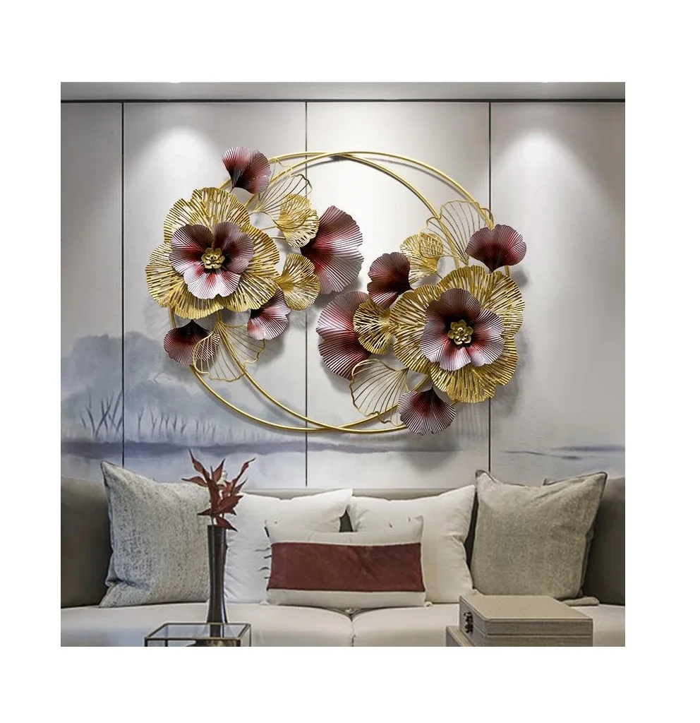 High Quality New Design Wall Decorative Homeware Room Decors Iron Metal
