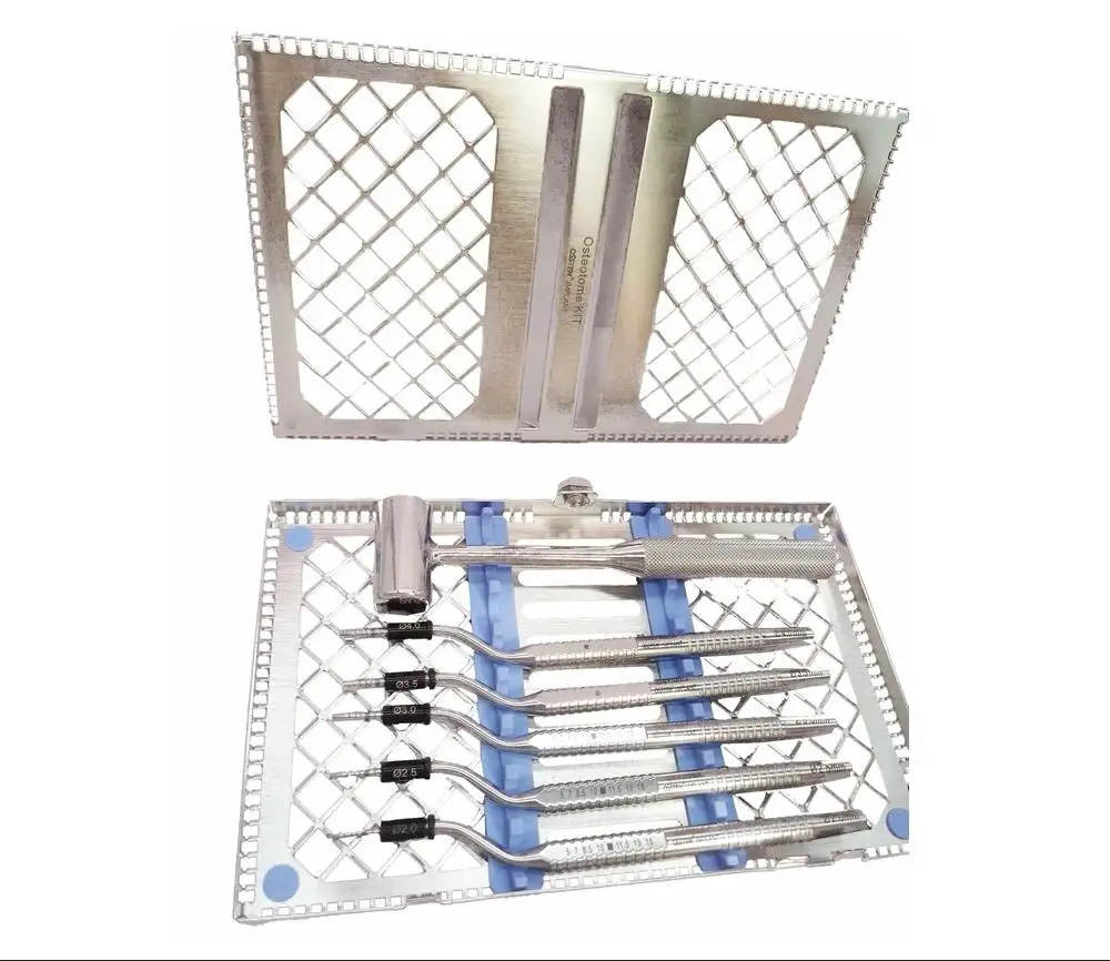 Osstem Implant Osteotome Kit Concave Dental Implant Titanium Maxillary