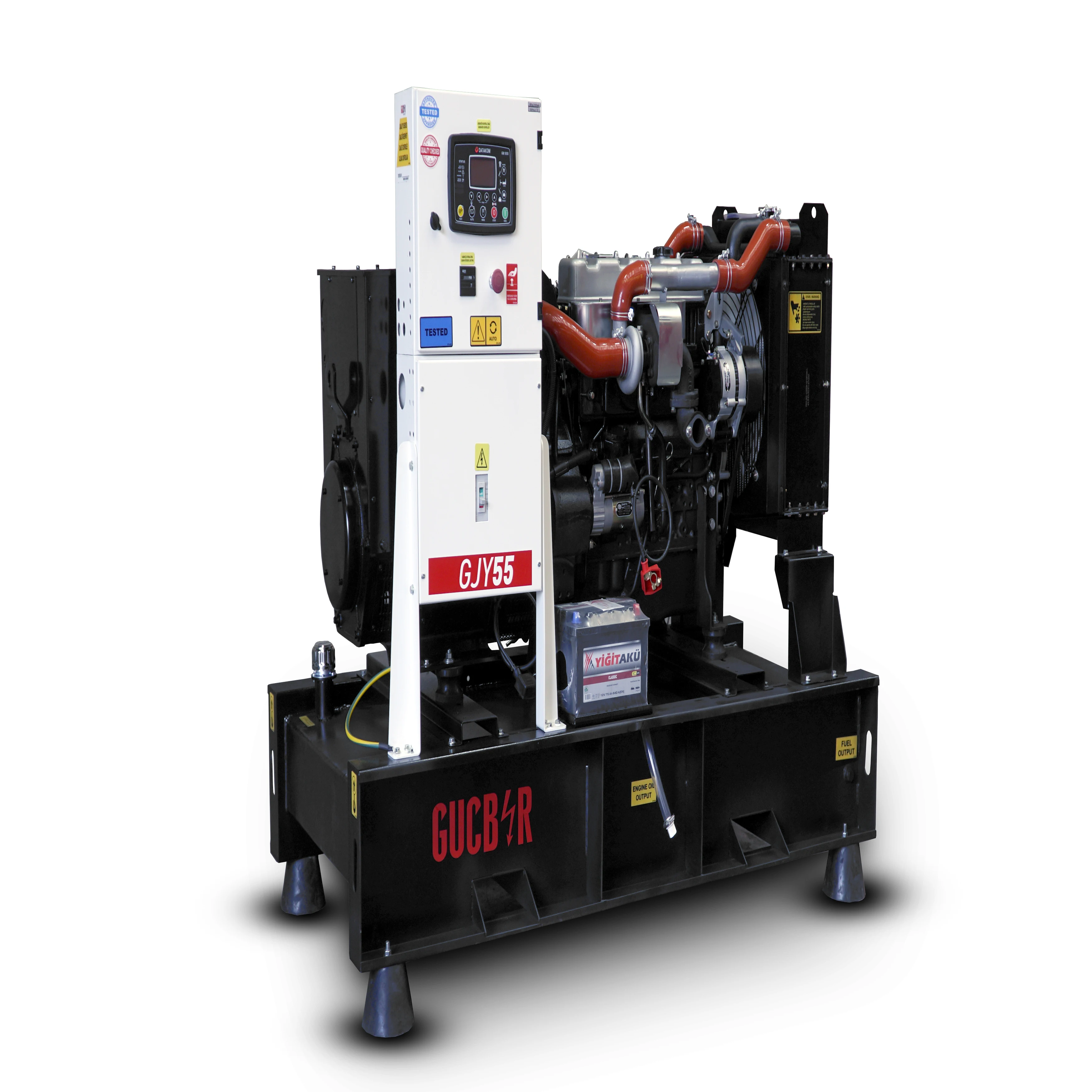 55 Kva Diesel Genset Diesel Generator Alternator Ats Cb Canopy