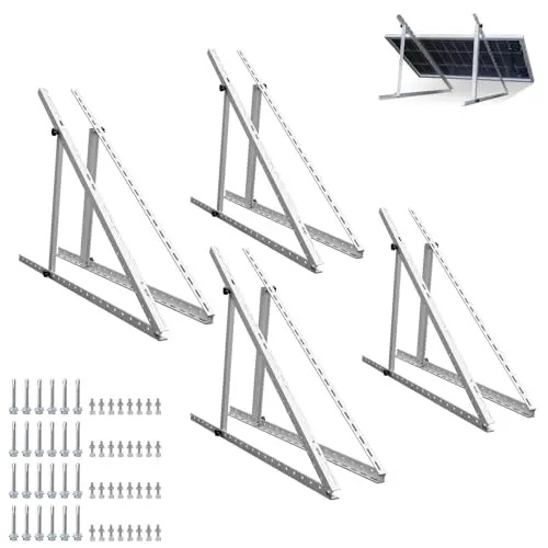 ECO-WORTHY 4 Sets 45inch Adjustable Solar Panel Tilt Mount Brackets