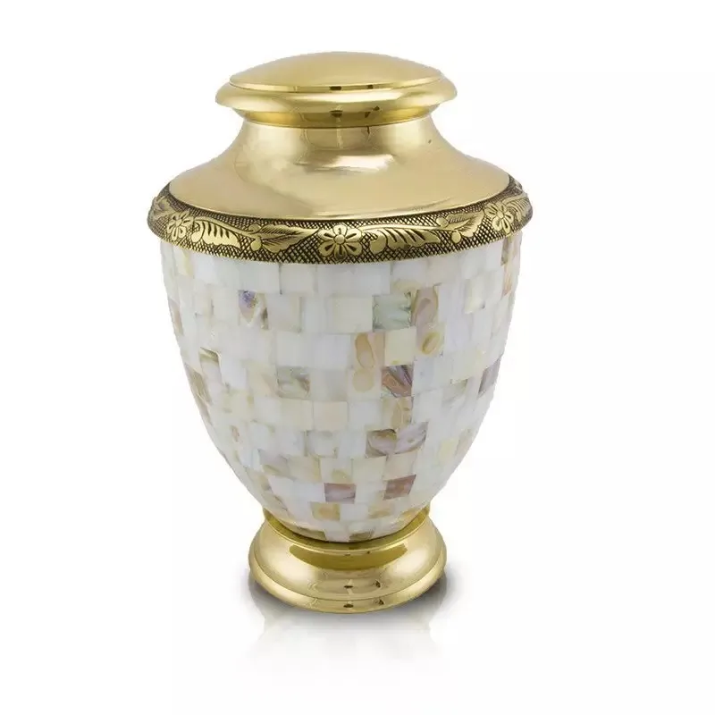 Standard Quality Large Metal Cremation Urns For Keeping Adult Human