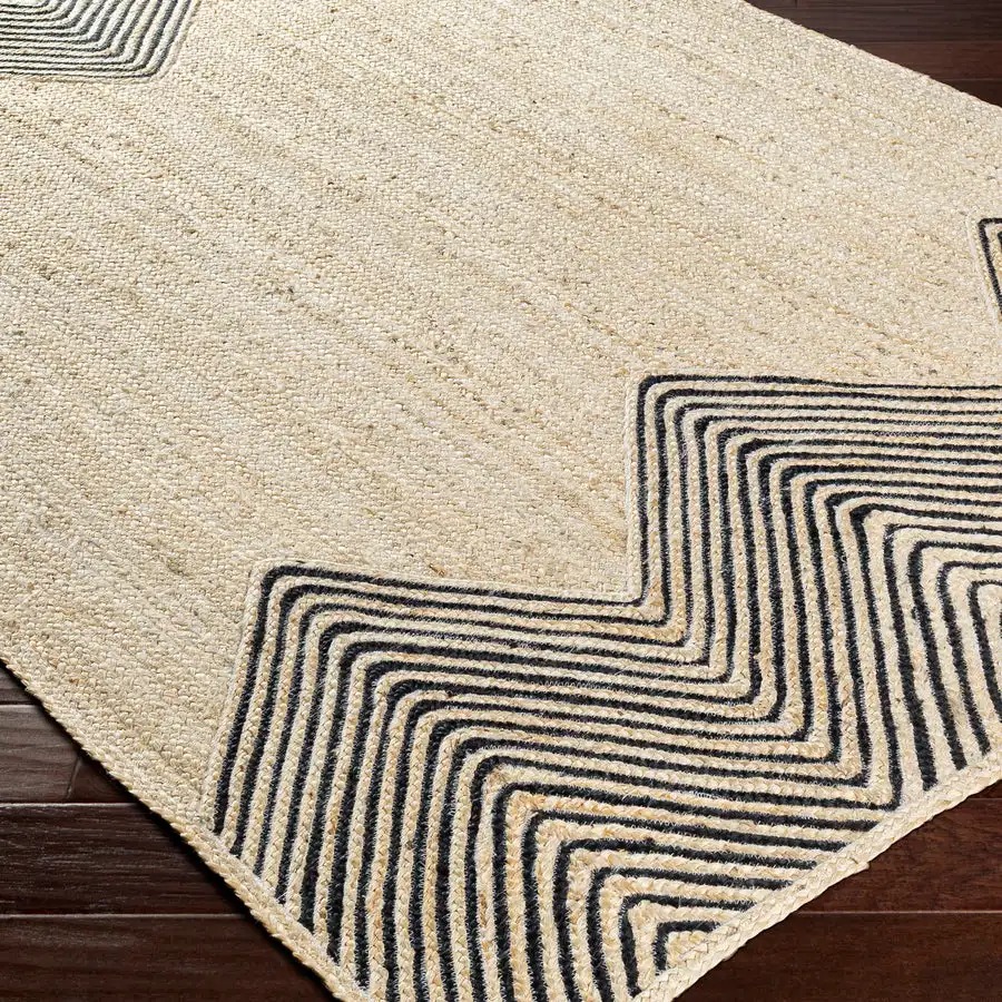 Handcrafted Rectangular Jute Rug/carpet/mat For Living Room Durable Rectangular Variety Of