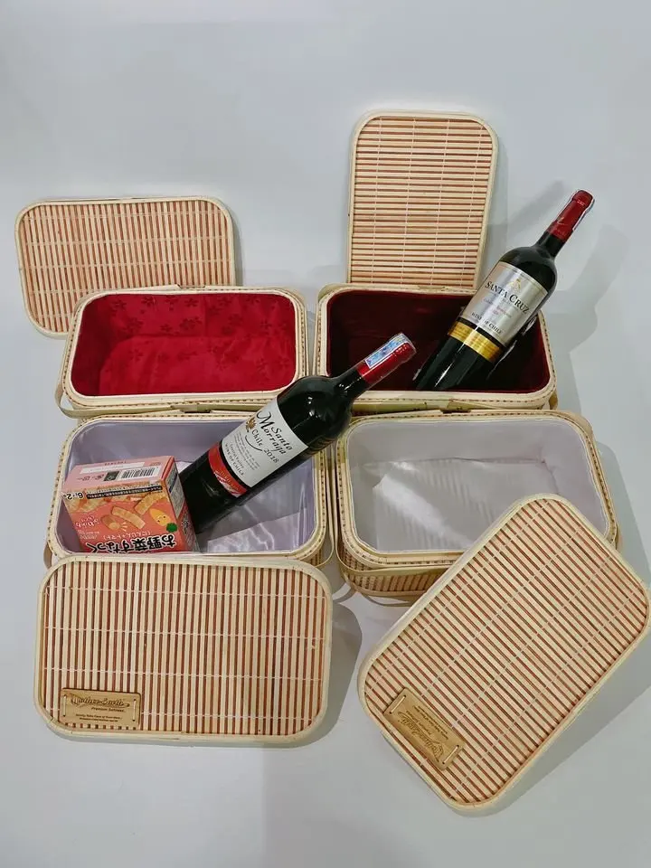 Best Bamboo Packaging Bamboo Gift Box With Lid/bamboo Wood Storage Item
