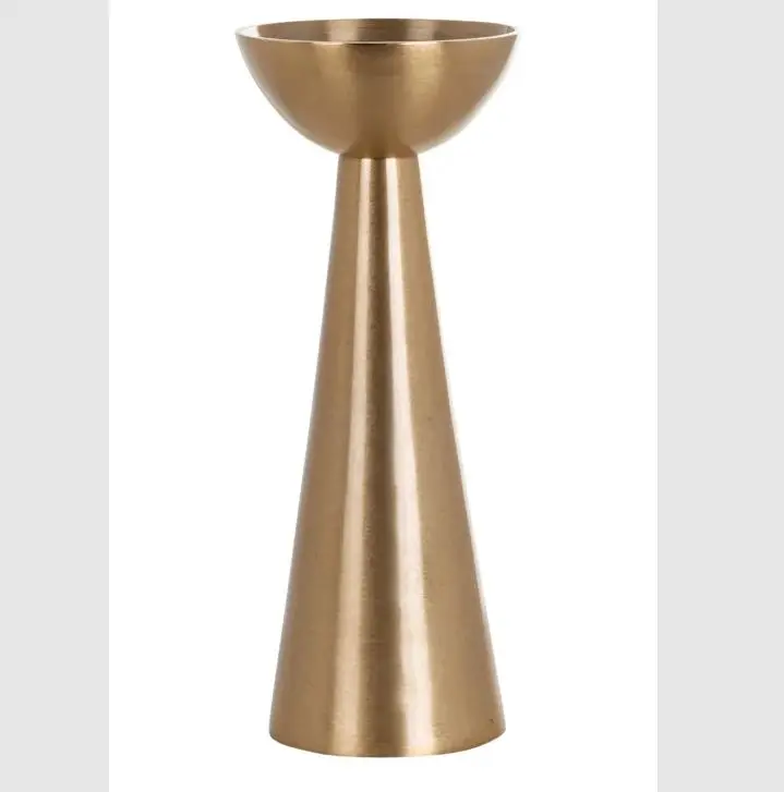 5 Candle Metal Candelabra Candlestick Wedding Square Gold Silver Best