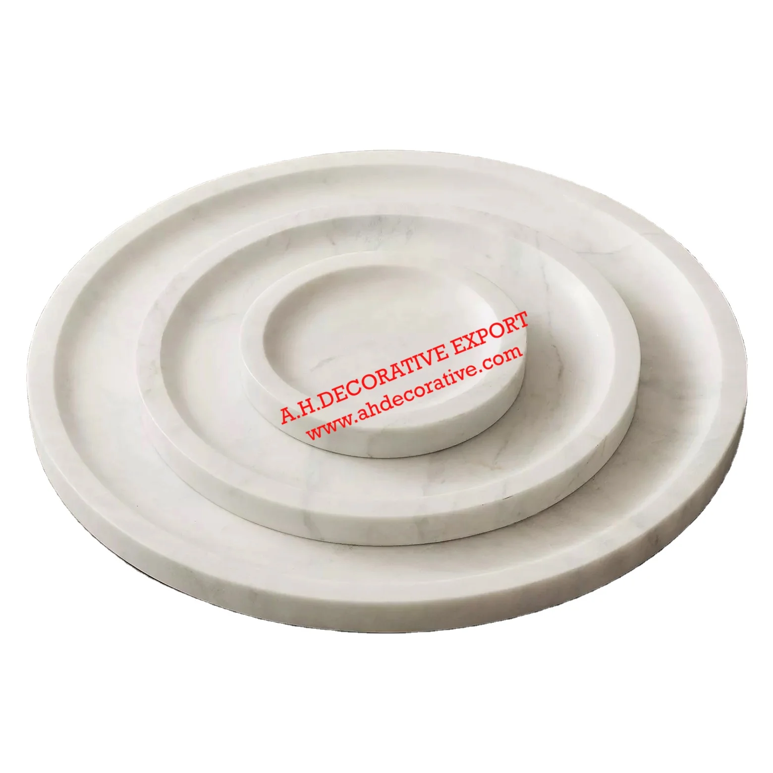 White Marble Trays With Set Of 2 Home And Kitchen Decorative Cake And