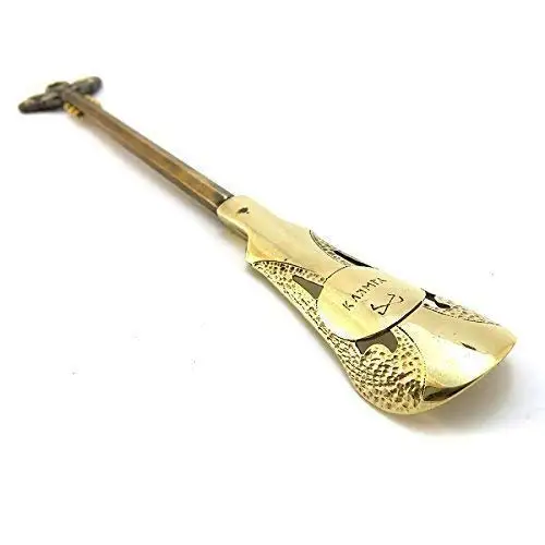 19.5 Inch Shoehorn Scythian Horse Handmade Decorative Long Handle Solid