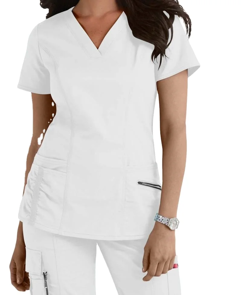 New Design Nurse Uniforms Medical Scrubs Elegant Hospital Nurse Scrub