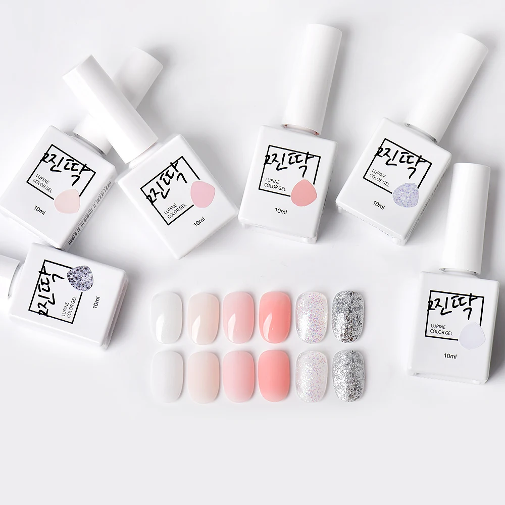 Various Colors Gel Nail Polish Best Nail Art Jjinttak Gel Vivid And