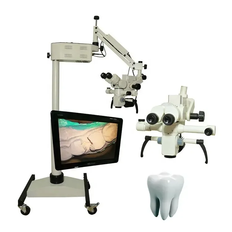 5 Step Dental Surgical Microscope With Tilt Head 0 To 180 Degree ...