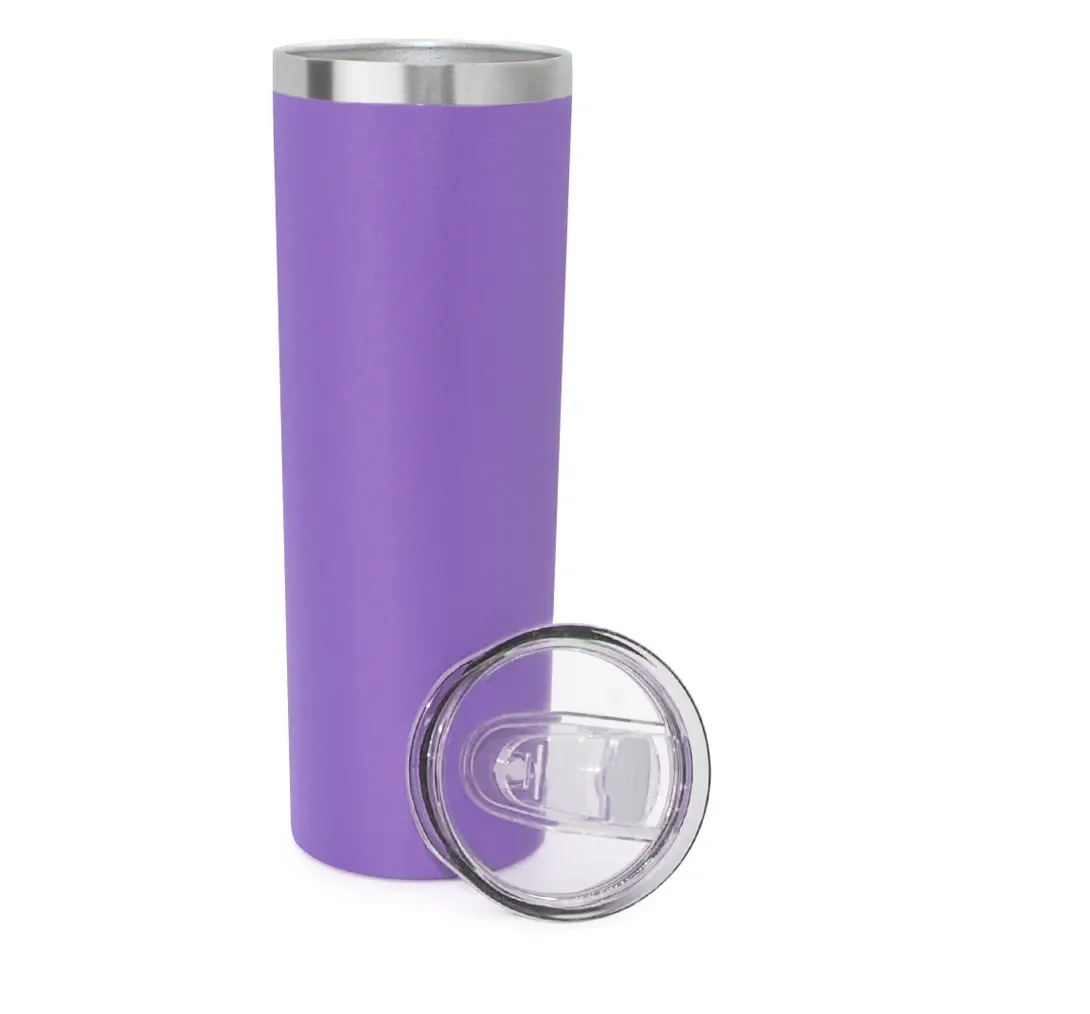 Wholesale White Blank Tumblers 20oz 30oz Stainless Steel Straight
