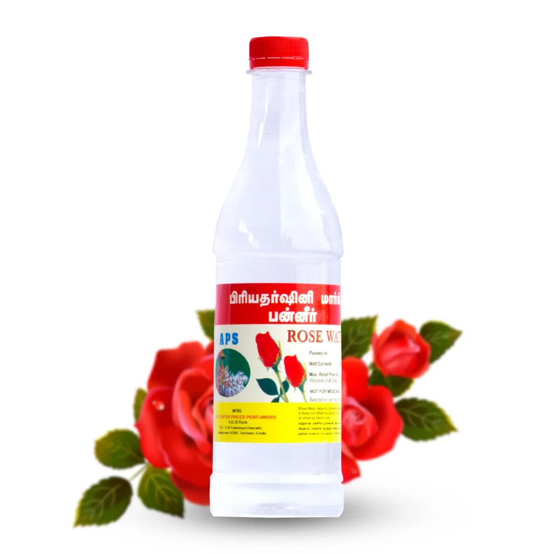 Puja Rose Water With Pure Naturally Made Bulk Quantity Available Pooja