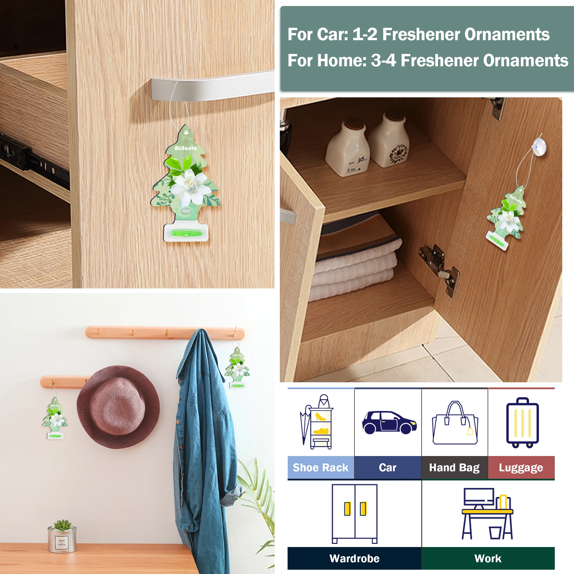 Car Hanging Paper Air Freshener Custom Air Freshener For Car With Photo