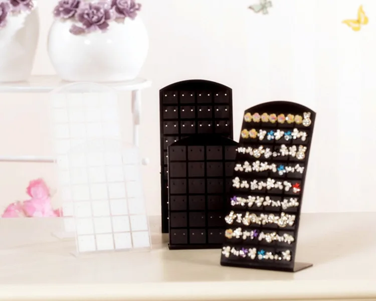 Jewelry Display Board Schmuckstander Plastic Storage Rack Earring Holder Earring Jewellery