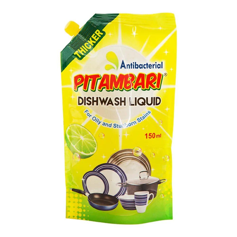 Buy Pitambari Dishwash Liquid (sachet) With Natural Lemon Grass Oil