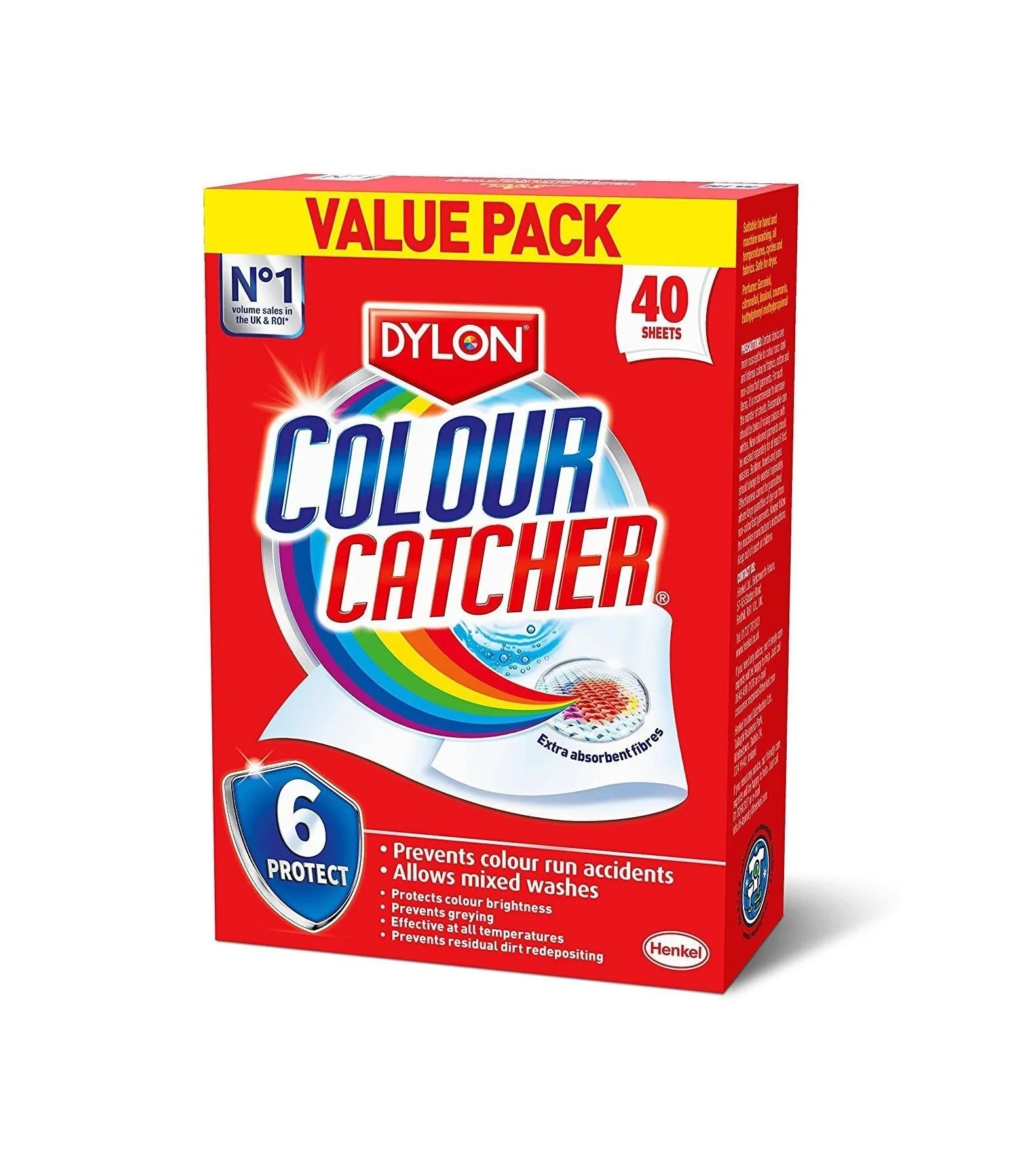 Colour Catcher Hygienic Cleanliness Laundry Sheets Clothes Stain