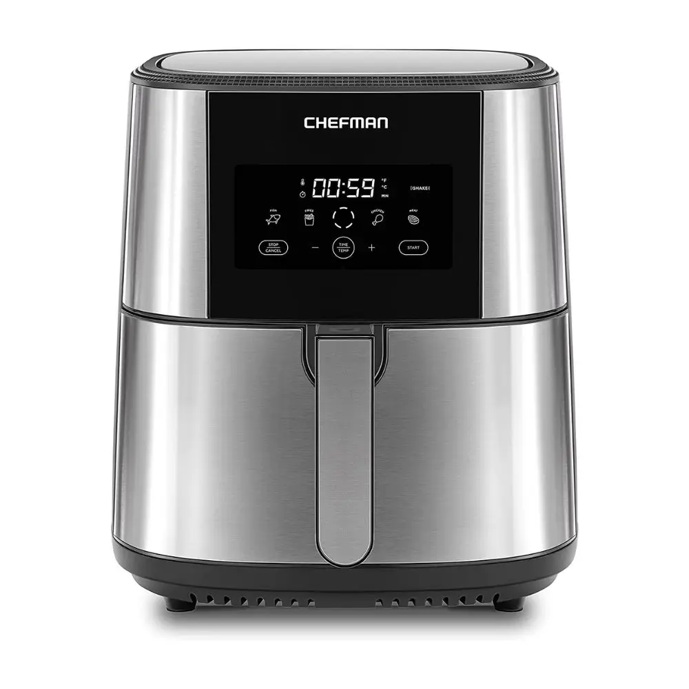 New Chefman Large Air Fryer Max Xl 8 Qt,Healthy Cooking,User Friendly