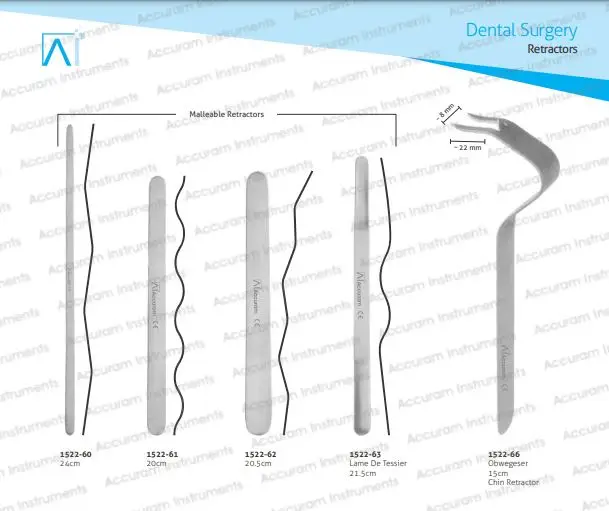 Maleable Surgical Instruments Labanca Malleable Retractors - Durable Surgical Instruments