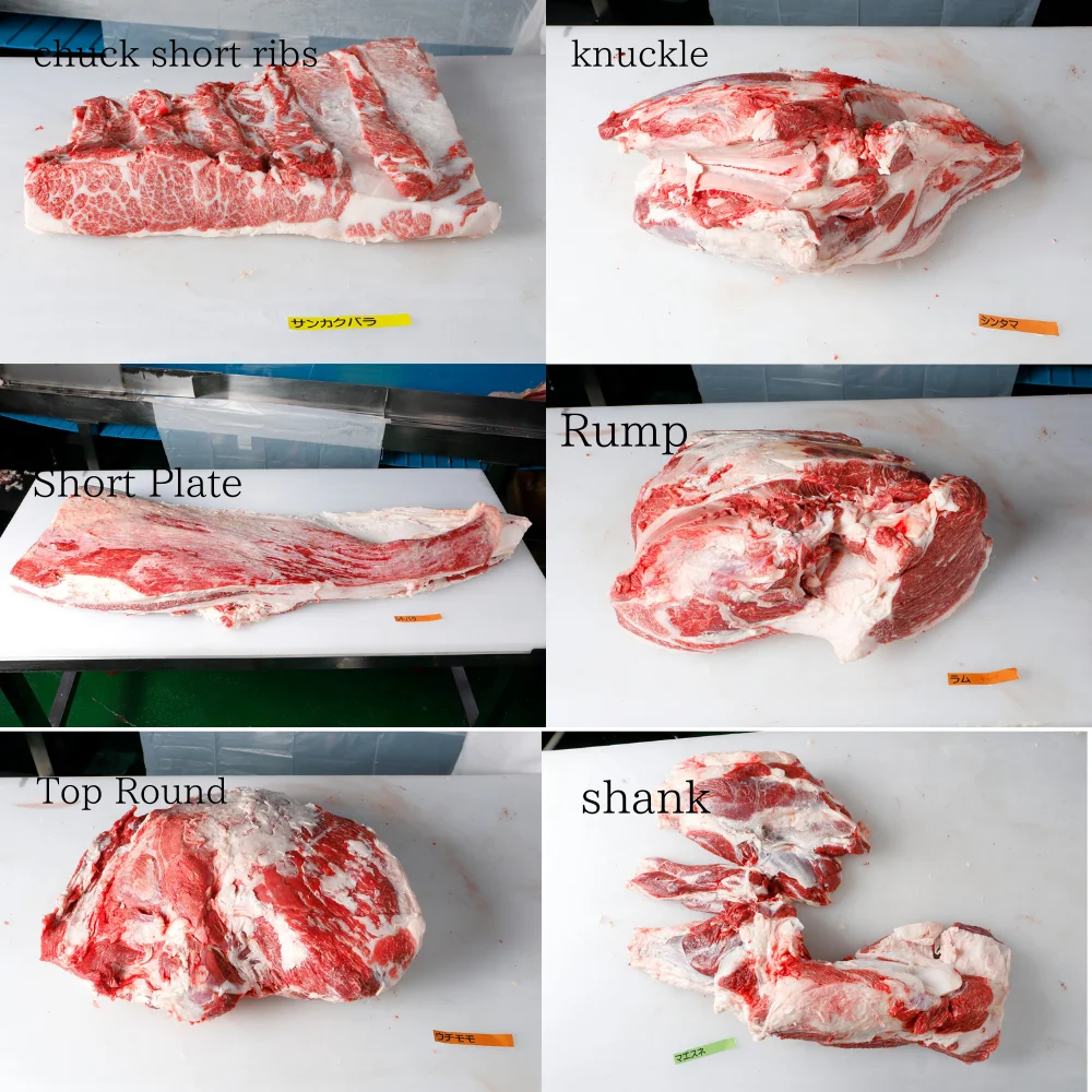 A5 Wagyu Full Set Premium Wagyu Collection Buy Wagyu Beef frozen Beef full Set beef Meat