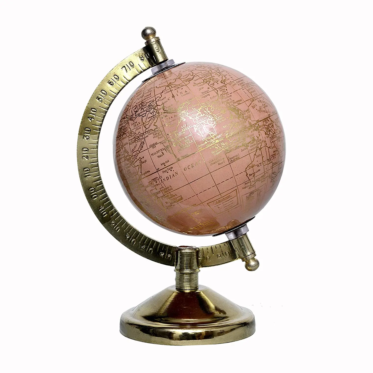 Exclusive Small Armillary Globe Customized Nautical Copper Globe With