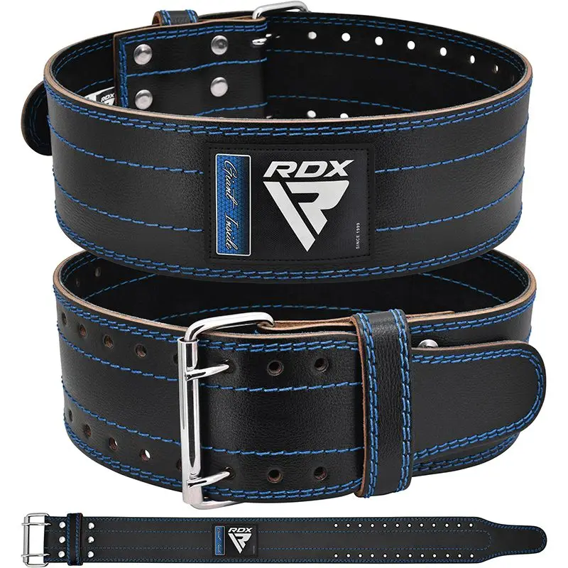 Custom Weight Lifting Belt Powerlifting Leather Gym Training Fitness