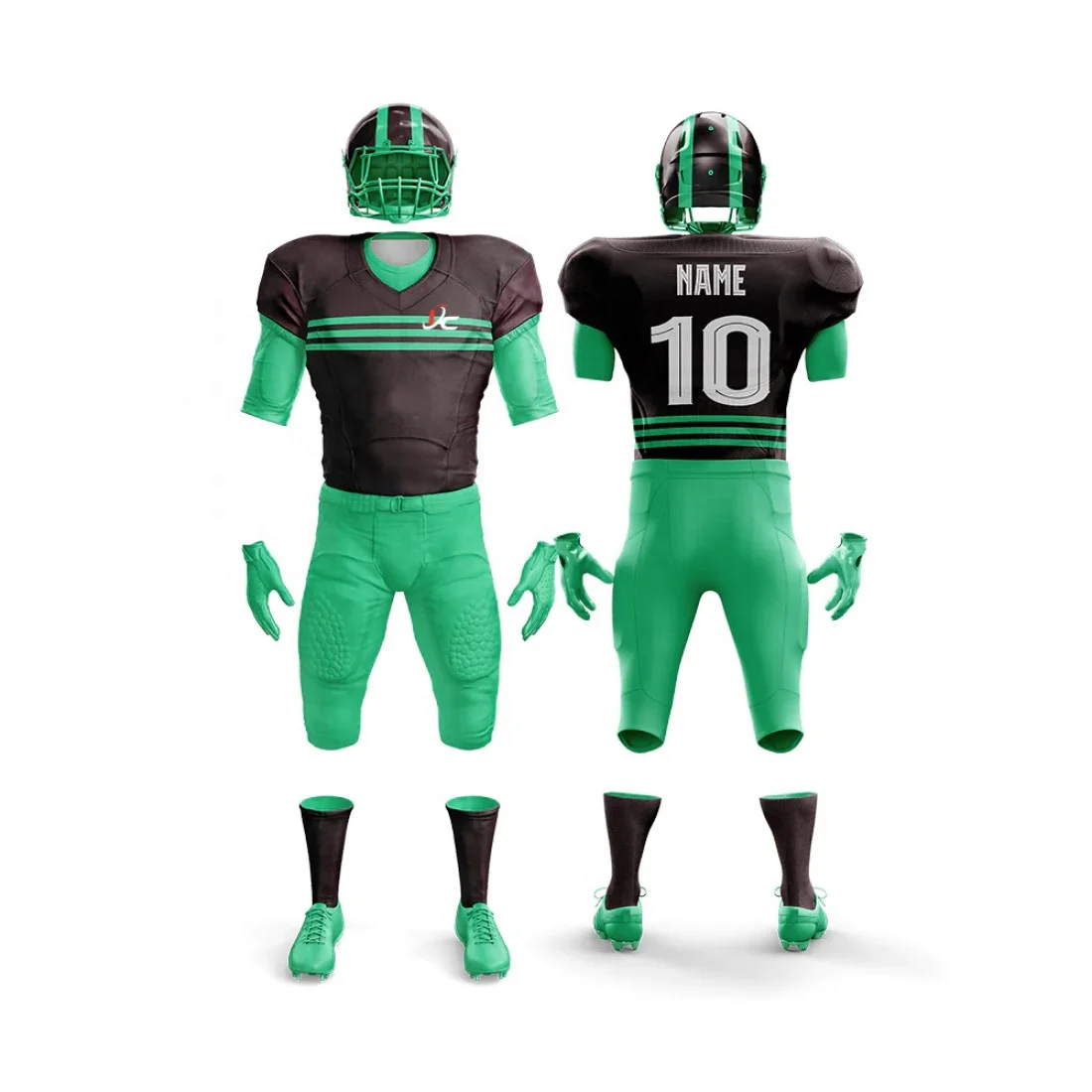 American Football Uniforms Fully Sublimated Customized Logo,Team Name ...