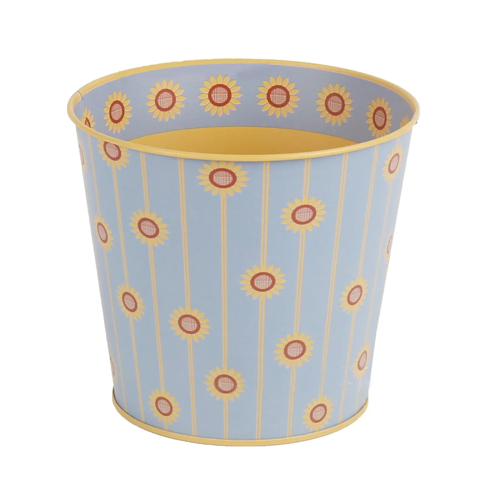 Green Hot Selling Galvanized Metal Planters Garden Pots And Flower