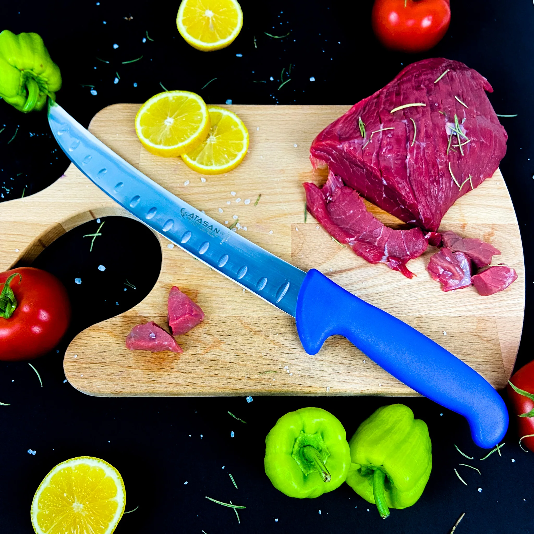 Best Steak Knife 39 Cm Nusret Trimming Butcher Kitchen Knives High