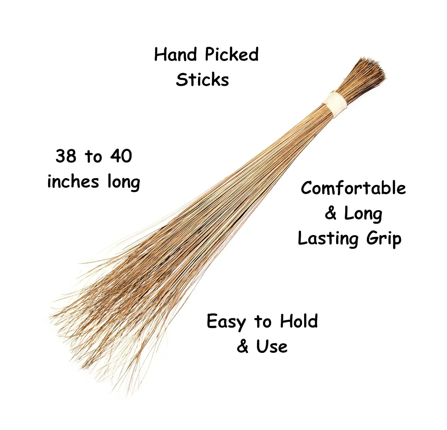 Coconut Broom Sticks For Home Cleaning Long Coconut Grass Brooms With ...