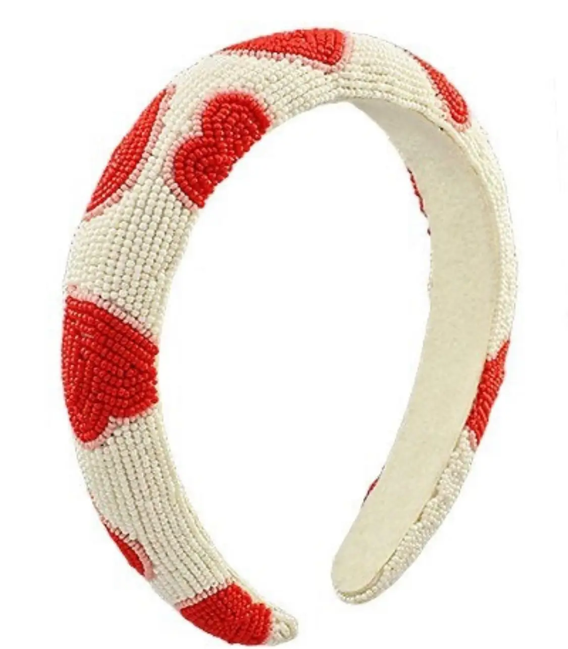 Skinny Hand Embroidered Headbands With Soft Cushioned Fitting Easy To