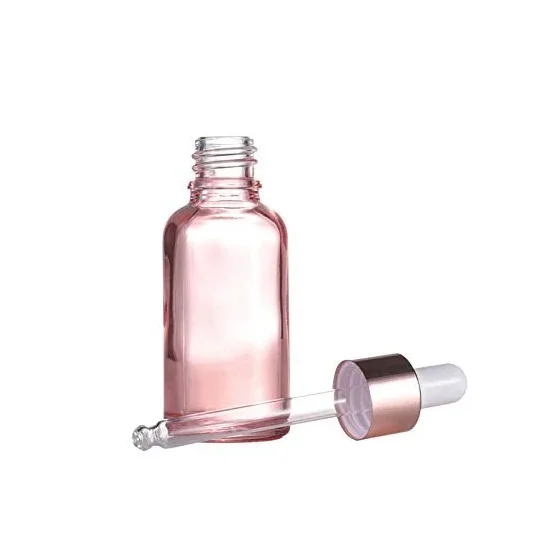 Top Quality Color Tinted Glass Dropper Bottles With Customized Size