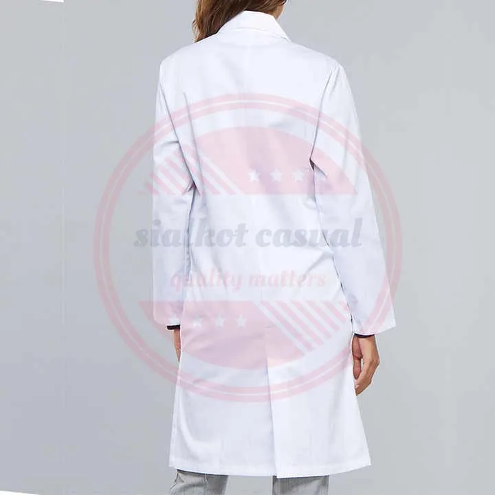 Custom Long Sleeves Hospital Uniform Lab Coat For Men Women Scrub Suits