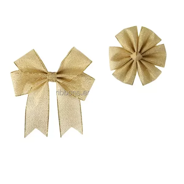 Custom Small Christmas Gift Decoration Organza Ribbon Bow Buy Gift