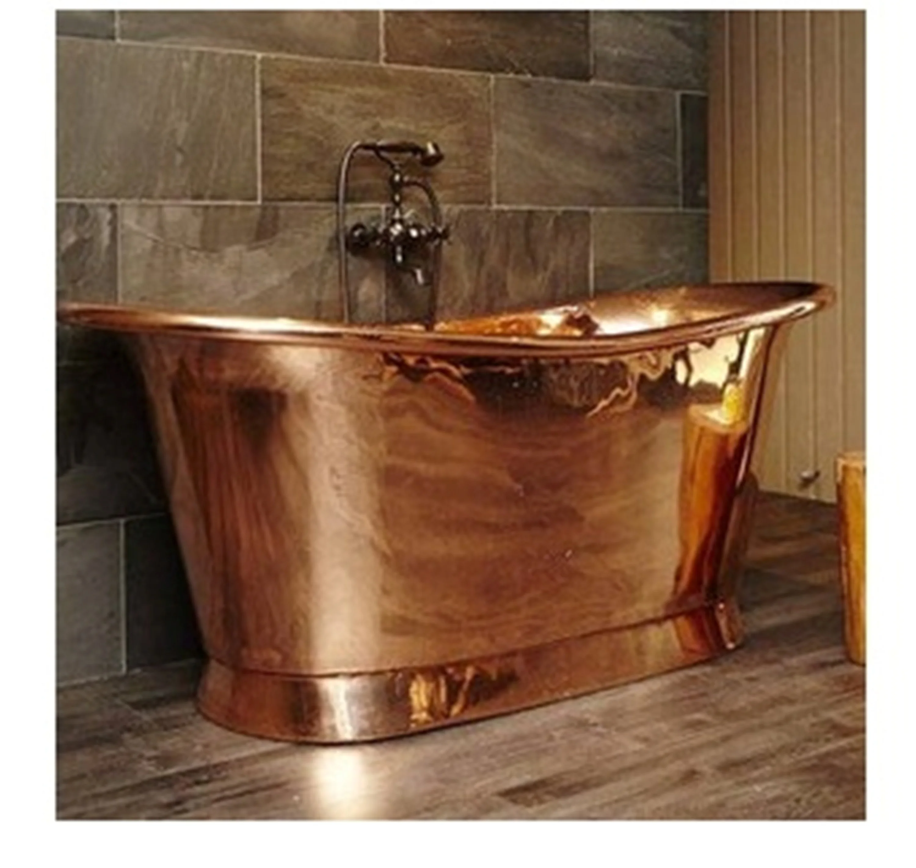 Copper Bathtub Manufacturers & Suppliers Of Moradabad Over 100,000 Hammer Strikes Made By Copper ...