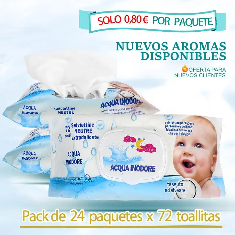 Toallitas Húmedas Pack 24x72
